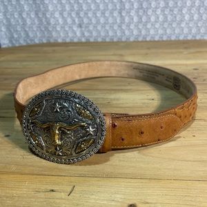 Vintage Tony Lama Western Leather Belt